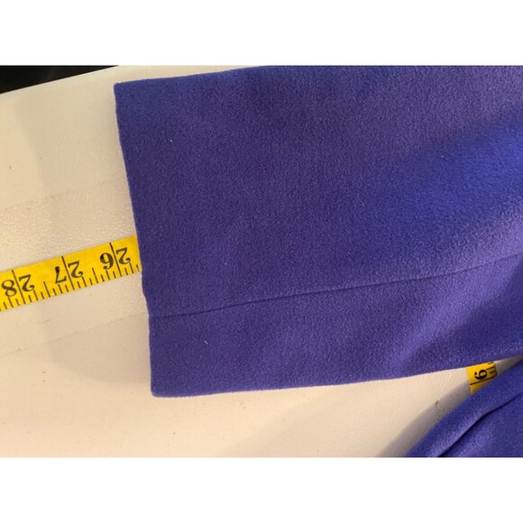 Catherines Purple Open Front Coat Grommet Detail 2X 22/24W - Picture 10 of 10